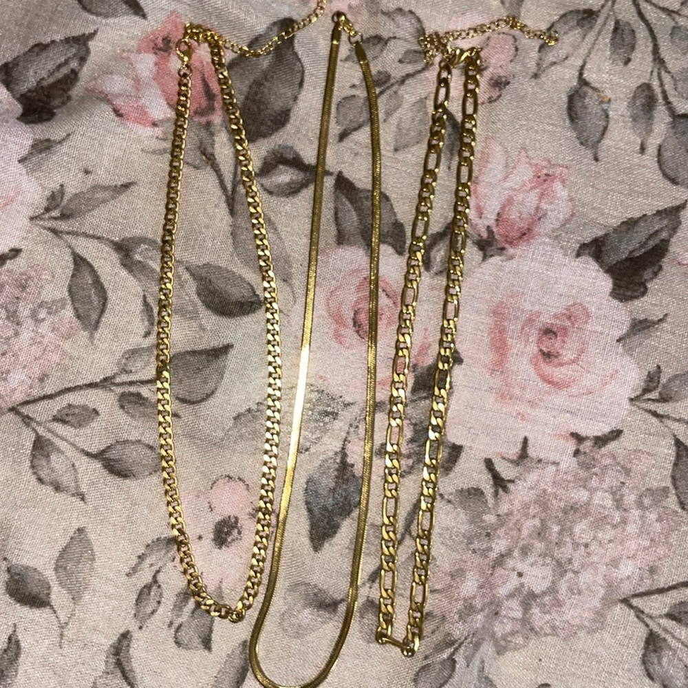 Gold necklace